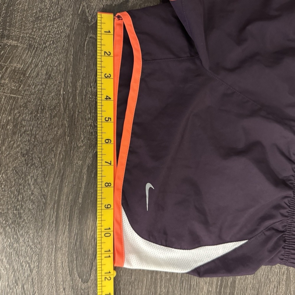 Nike Women's Dri FIT Tempo Running Shorts Small Purple 3" Lined - Picture 7 of 11